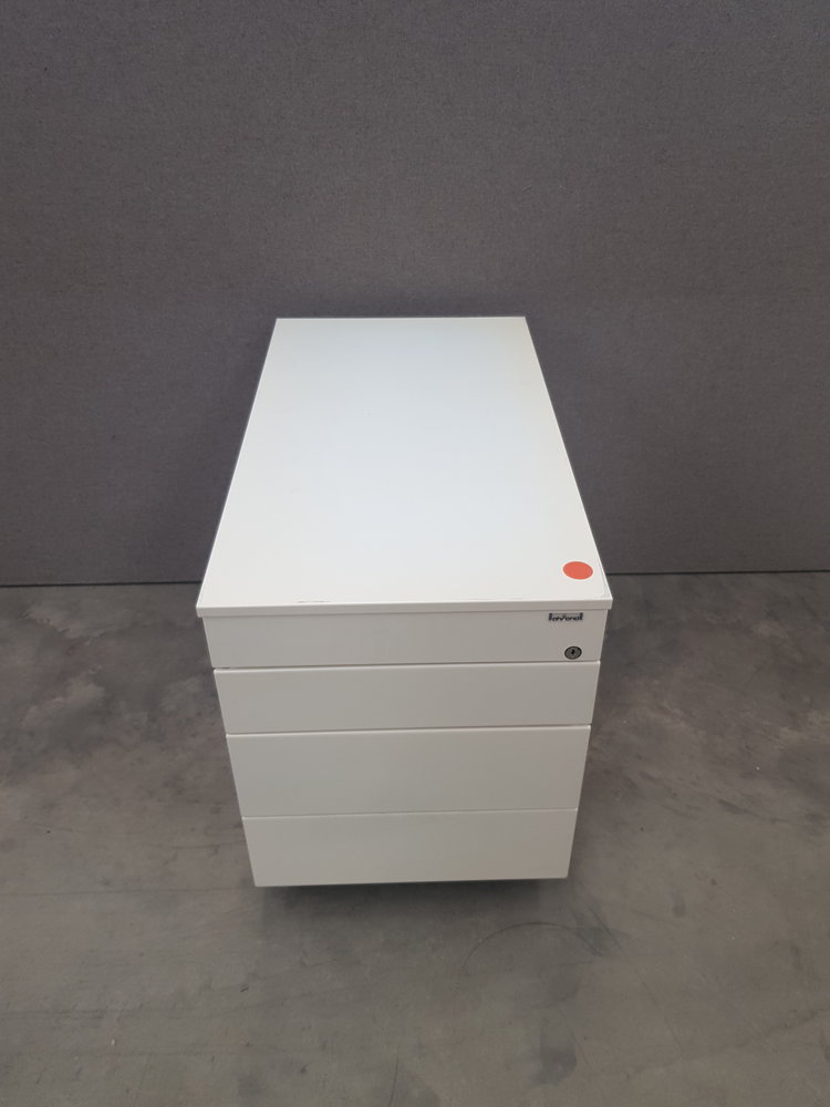 Ladekast 76x42,5x57 cm, wit, 4 laden, gebruikt Ladekast 76x42,5x57 cm, wit, 4 laden, gebruikt