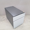 Ladenblok 76x43x56 cm, zonder sleutel, zwart/grijs, 2 laden, gebruikt Ladenblok 76x43x56 cm, zonder sleutel, zwart/grijs, 2 laden, gebruikt