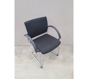 Conferentiestoel 51821 zwart/grijs, gebruikt Conferentiestoel 51821 zwart/grijs, gebruikt