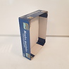 Vouw Tray / Bakje  292x210x70 mm Karton Bruin Blauw Bedrukt Nieuw