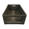 Emtrade (Nieuw) Magazijnbak, 600x400x220 mm, euronorm, grijs kunststof, nieuw
