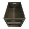 Emtrade (Nieuw) Magazijnbak, 600x400x220 mm, euronorm, grijs kunststof, nieuw