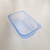Plastic schaal 275x175x86mm, transparant blauw, nieuw (rest) Plastic schaal 275x175x86mm, transparant blauw, nieuw (rest)