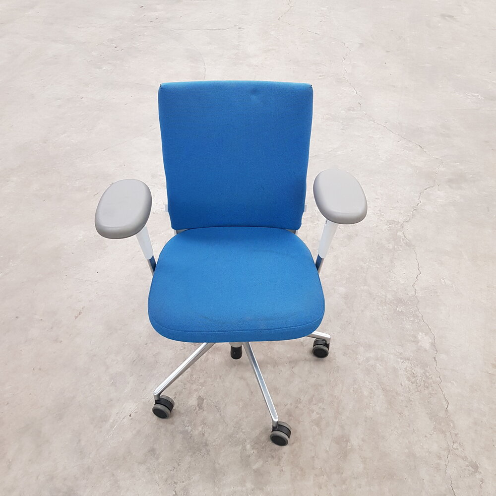 Vitra Vitra Stabilus 943-476, blauw/grijs/wit, gebruikt Vitra Vitra Stabilus 943-476, blauw/grijs/wit, gebruikt