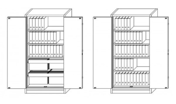 Priorit AG Brandwerende Archief- en documentkast H196 x B106 x D49 cm, gebruikt Priorit AG Brandwerende Archief- en documentkast H196 x B106 x D49 cm, gebruikt