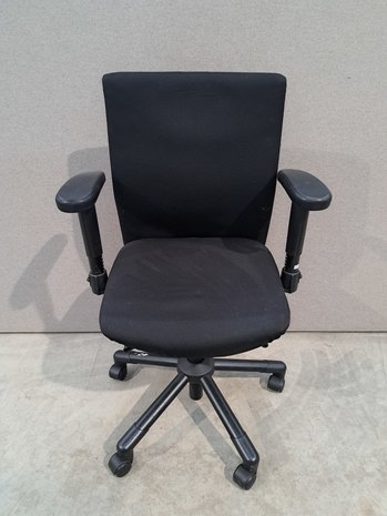 Interstuhl Bureaustoel interstuhl a123, zwart, gebruikt