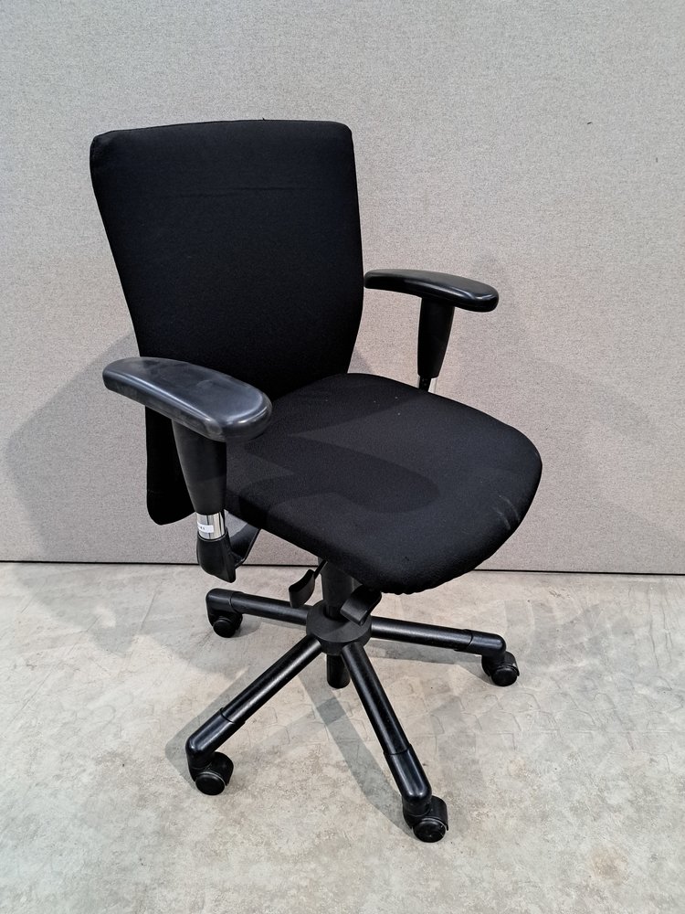 Interstuhl Bureaustoel Interstuhl, zwart, gebruikt Interstuhl Bureaustoel Interstuhl, zwart, gebruikt