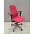 Kinnarps Bureaustoel Kinnarps Plus 6 4D, rood, gebruikt Kinnarps Bureaustoel Kinnarps Plus 6 4D, rood, gebruikt
