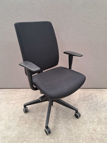 Schaffenburg Bureaustoel Schaffenburg 350-NEN, met ledensteun, zwart, gebruikt