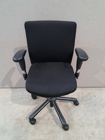Interstuhl Bureaustoel Interstuhl A122, zwart, gebruikt