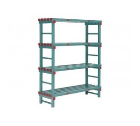 REA REA Euro Stelling 4 niveaus, H 220 x D 60 cm gebruikt REA REA Euro Stelling 4 niveaus, H 220 x D 60 cm gebruikt