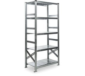 Metalsistem Metalsistem S2 legbordstelling, 1972 x 1200 x 400 mm, gebruikt Metalsistem Metalsistem S2 legbordstelling, 1972 x 1200 x 400 mm, gebruikt