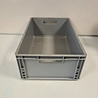Emtrade 60x40x22 kunststof bak, licht grijs, PP, gesloten, vlakke bodem Emtrade 60x40x22 kunststof bak, licht grijs, PP, gesloten, vlakke bodem