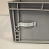 Emtrade 60x40x22 kunststof bak, licht grijs, PP, gesloten, vlakke bodem Emtrade 60x40x22 kunststof bak, licht grijs, PP, gesloten, vlakke bodem