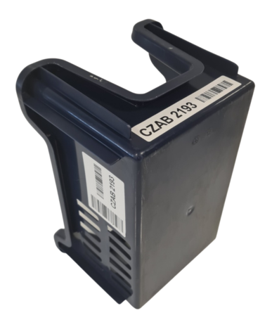 Emtrade Magazijnbak, 300x200x160 mm, euronorm, blauw kunststof, gebruikt