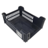 Emtrade Magazijnbak grijpbak 40x30x16, stapelbaar, donkerblauw, gebruikt Emtrade Magazijnbak grijpbak 40x30x16, stapelbaar, donkerblauw, gebruikt