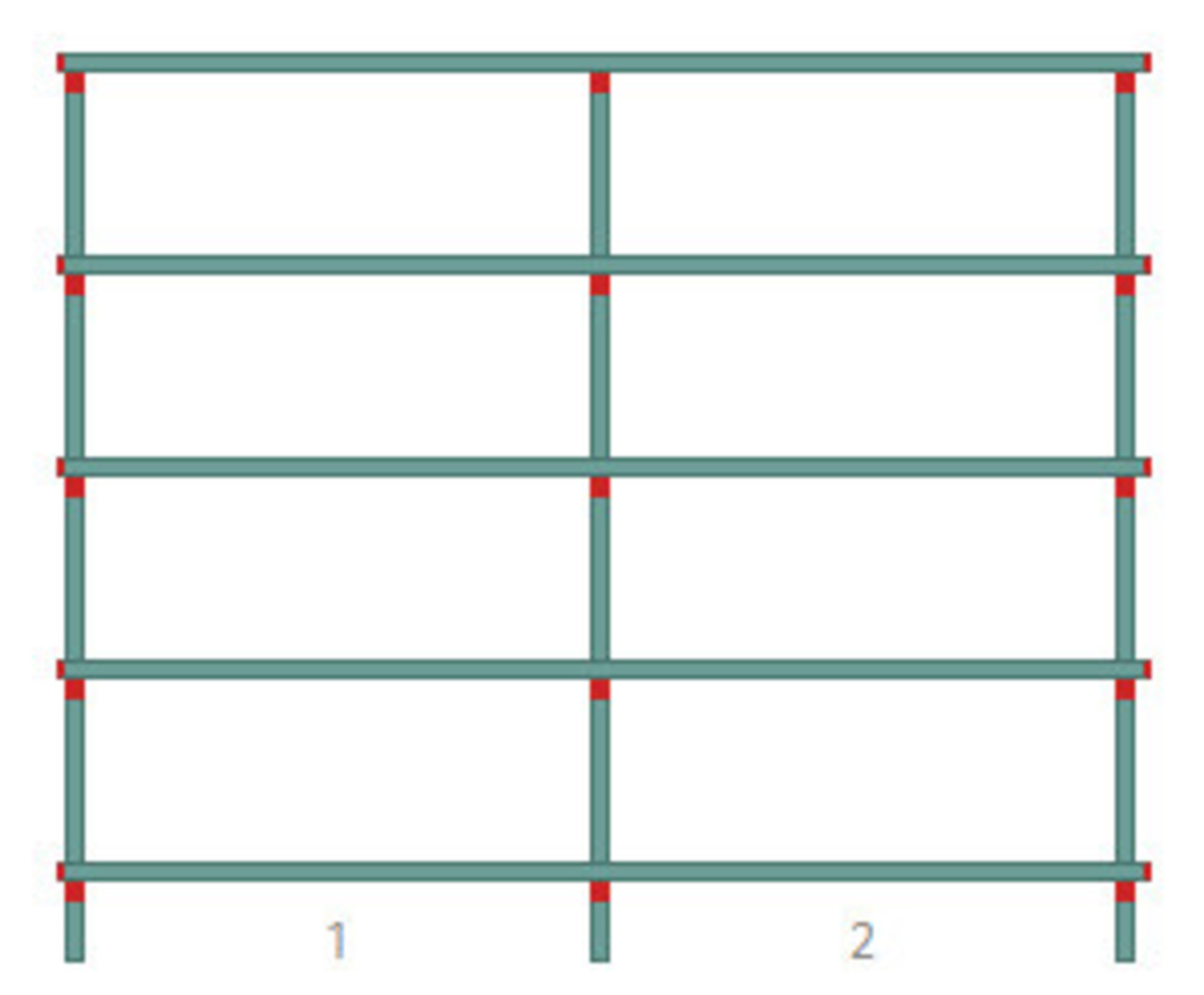 REA REA Euro Stelling 5 niveaus H220 x D 40 cm, gebruikt REA REA Euro Stelling 5 niveaus H220 x D 40 cm, gebruikt