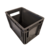 Emtrade (Nieuw) Stapelbak, 300x200x19 mm, euronorm, donkergrijs pp, nieuw