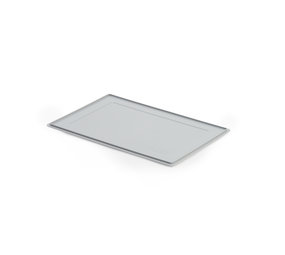Emtrade (Nieuw) Deksel, 600x400x mm, euronorm, grijs pp, nieuw