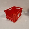 SSI Schäfer 40x30x22 stapel/magazijn/grijpbak, rood, vlakke bodem, gebruikt SSI Schäfer 40x30x22 stapel/magazijn/grijpbak, rood, vlakke bodem, gebruikt