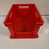 SSI SchÃ¤fer Magazijnbak, 400x300x220 mm, euronorm, rood kunststof, gebruikt