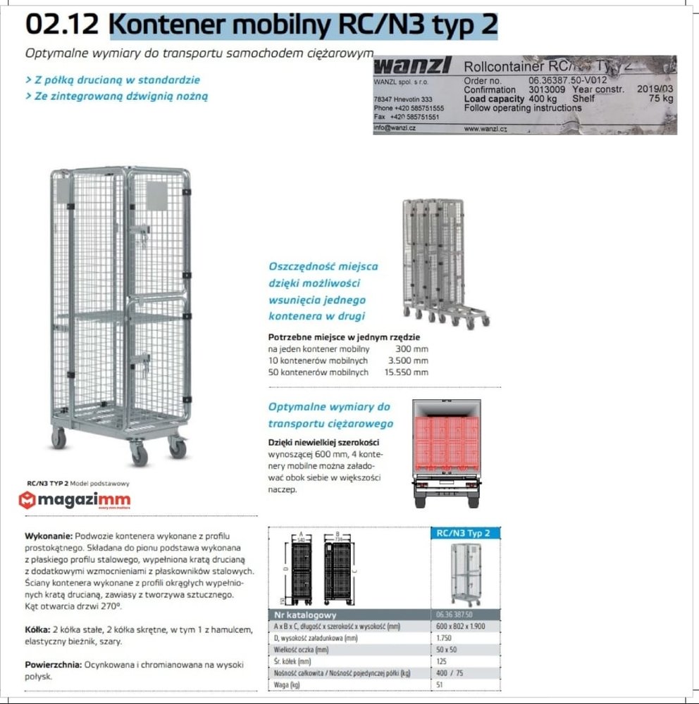 Emtrade Wanzl rolcontainer 5-heks met nestbare A-frame bodem, gebruikt Emtrade Wanzl rolcontainer 5-heks met nestbare A-frame bodem, gebruikt