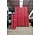 Magazijnbak, 400x300x220 mm, euronorm, rood kunststof, gebruikt