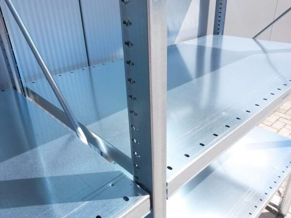 Nedcon Nedcon SF legbordstelling 200x122x60, 4 niveaus, gebruikt Nedcon Nedcon SF legbordstelling 200x122x60, 4 niveaus, gebruikt