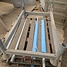 Kruizinga Stapelrek 120x74 met 4 rongen 120cm, gebruikt Kruizinga Stapelrek 120x74 met 4 rongen 120cm, gebruikt