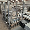 Stapelrek 1530x1180x300mm met 4 rongen 200cm, gebruikt Stapelrek 1530x1180x300mm met 4 rongen 200cm, gebruikt