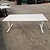Zit-sta bureau 180x80cm elektrisch verstelbaar wit/wit, gebruikt