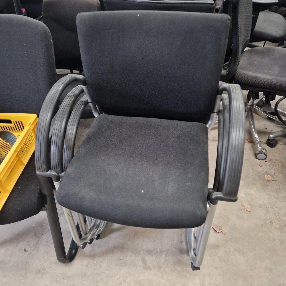 Interstuhl Interstuhl vergaderstoel A554 zwart, gebruikt