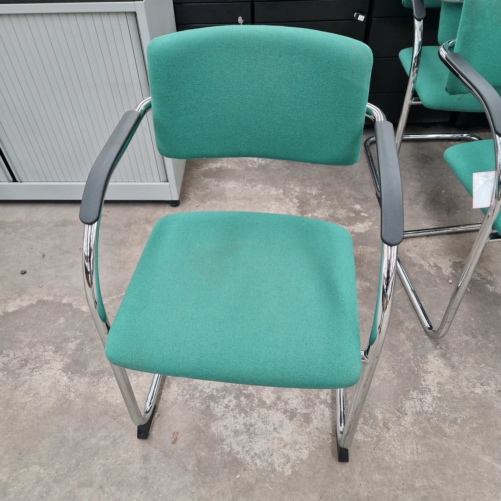 Lande Lande vergaderstoel groen, gebruikt Lande Lande vergaderstoel groen, gebruikt