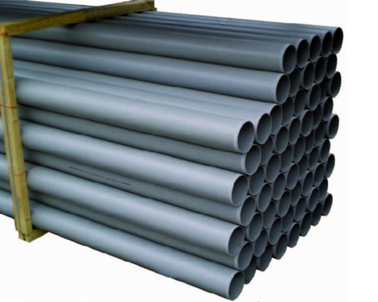 Wavin PVC buis 100 x 1.8 mm, per 300cm, gebruikt