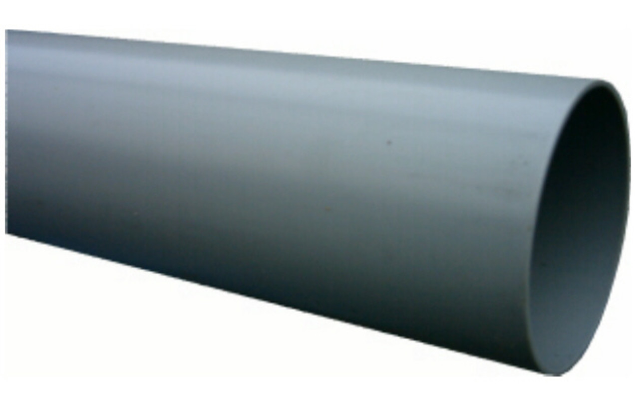 Wavin PVC buis 100 x 1.8 mm, per 300cm, gebruikt