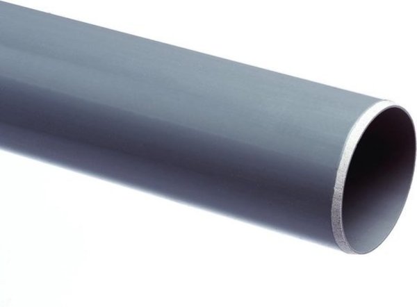 Wavin PVC buis 100 x 1.8 mm, per 300cm, gebruikt