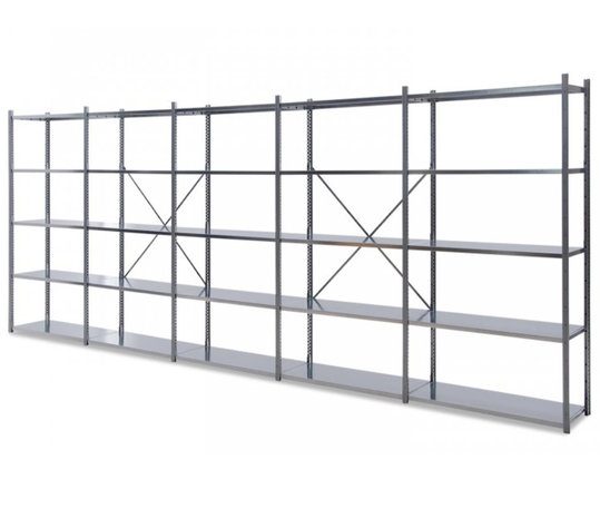 EMRACK Voordeelrij G3 legbordstelling - B1000 x D800 mm EMRACK Voordeelrij G3 legbordstelling - B1000 x D800 mm