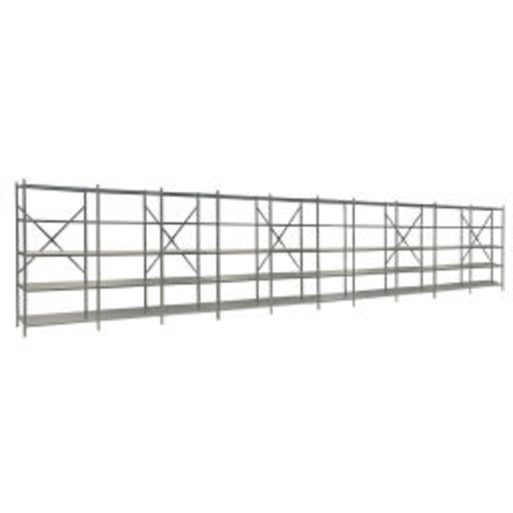 EMRACK Voordeelrij G3 legbordstelling - B1000 x D800 mm EMRACK Voordeelrij G3 legbordstelling - B1000 x D800 mm
