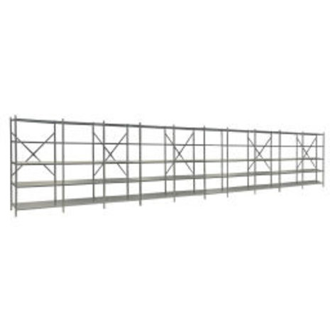 EMRACK Voordeelrij G3 legbordstelling - B1000 x D800 mm EMRACK Voordeelrij G3 legbordstelling - B1000 x D800 mm