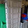 Emtrade 60x40x22 kunststof bak, grijs HDPE, gesloten, vlakke bodem Emtrade 60x40x22 kunststof bak, grijs HDPE, gesloten, vlakke bodem