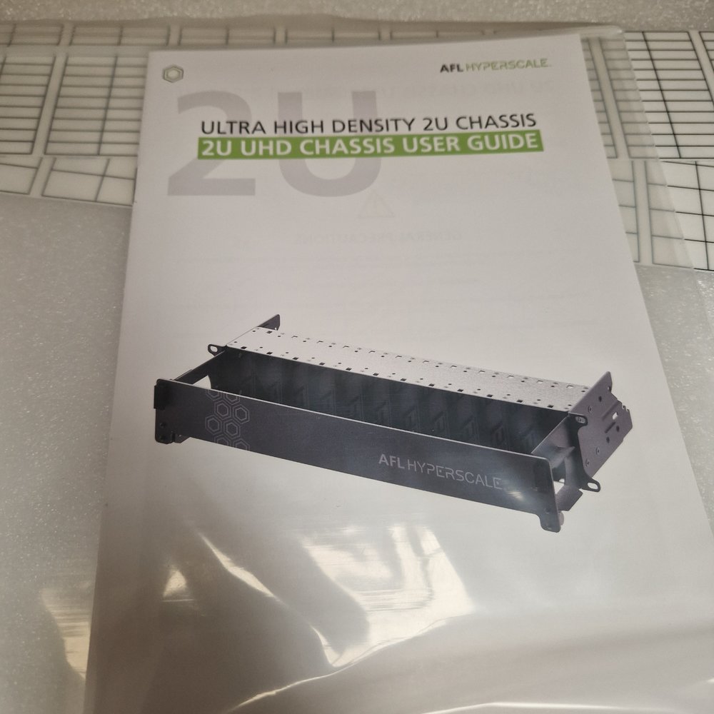 AFL Hyperscale UHD 2RU Chassis Assembly FXUCXXBXXX-02BG AFL Hyperscale UHD 2RU Chassis Assembly FXUCXXBXXX-02BG