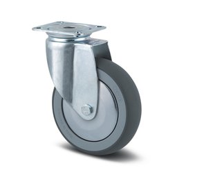 Tente Zwenkwiel 75mm - Tente 2470 PJH 075 P40 grijs Tente Zwenkwiel 75mm - Tente 2470 PJH 075 P40 grijs