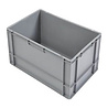 Emtrade (Nieuw) Stapelbak, 600x400x400 mm, euronorm, grijs kunststof, nieuw