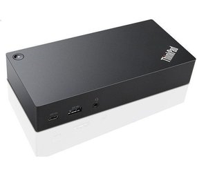 Lenovo Lenovo Docking station ThinkPad 40A9 USB-C Dock, gebruikt Lenovo Lenovo Docking station ThinkPad 40A9 USB-C Dock, gebruikt