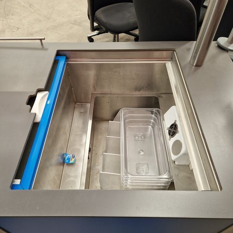 Jos ten Berg Broodserveerwagen Buffetwagen Hospitality II Maxi Blauw, gebruikt Jos ten Berg Broodserveerwagen Buffetwagen Hospitality II Maxi Blauw, gebruikt