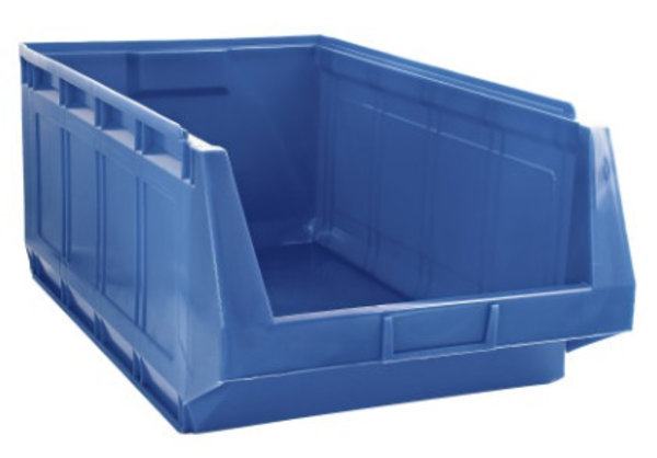 Mobil Plastic Magazijnbak met grijpopening, 58x36x25 cm, gebruikt Mobil Plastic Magazijnbak met grijpopening, 58x36x25 cm, gebruikt