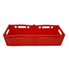 Stapelbak 800x300x200mm rood hdpe, licht gebruikt Stapelbak 800x300x200mm rood hdpe, licht gebruikt