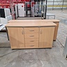 Kantoor Kast/Dressoir 160xD45xH92 hout, gebruikt Kantoor Kast/Dressoir 160xD45xH92 hout, gebruikt