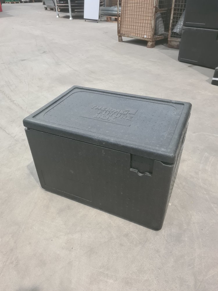 EPP Thermobox Zwart 60 x 40 x 40 cm, gebruikt EPP Thermobox Zwart 60 x 40 x 40 cm, gebruikt