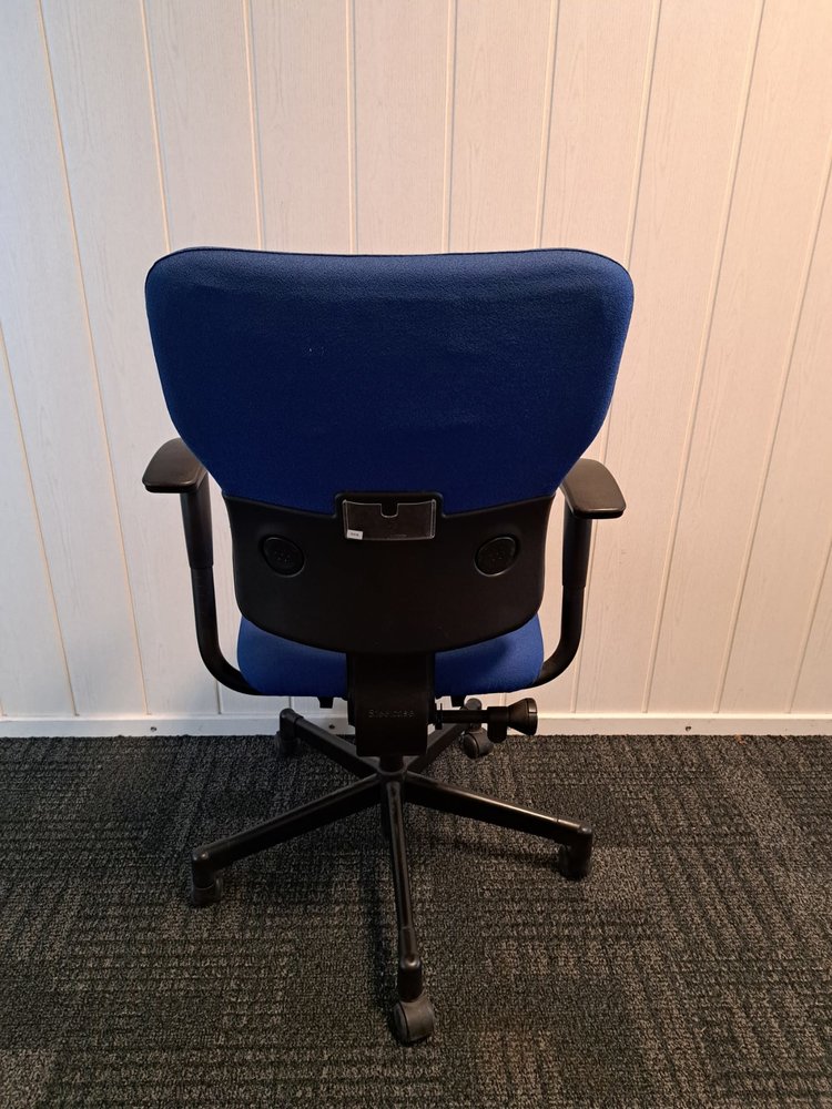 Steelcase Bureaustoel Steelcase, Blauw, Gebruikt Steelcase Bureaustoel Steelcase, Blauw, Gebruikt